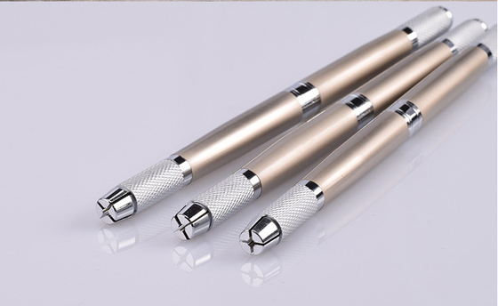Aluminum Microblading Manual Pen Multi Heads Easy Coloring Weight 20g